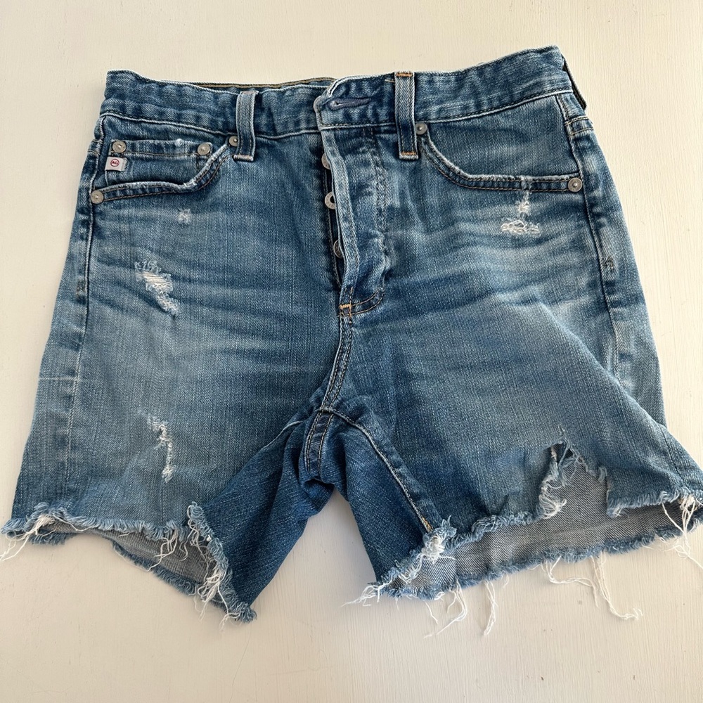 AG denim shorts